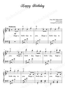 Happy Birthday | Beginner - Linh Nhi Piano