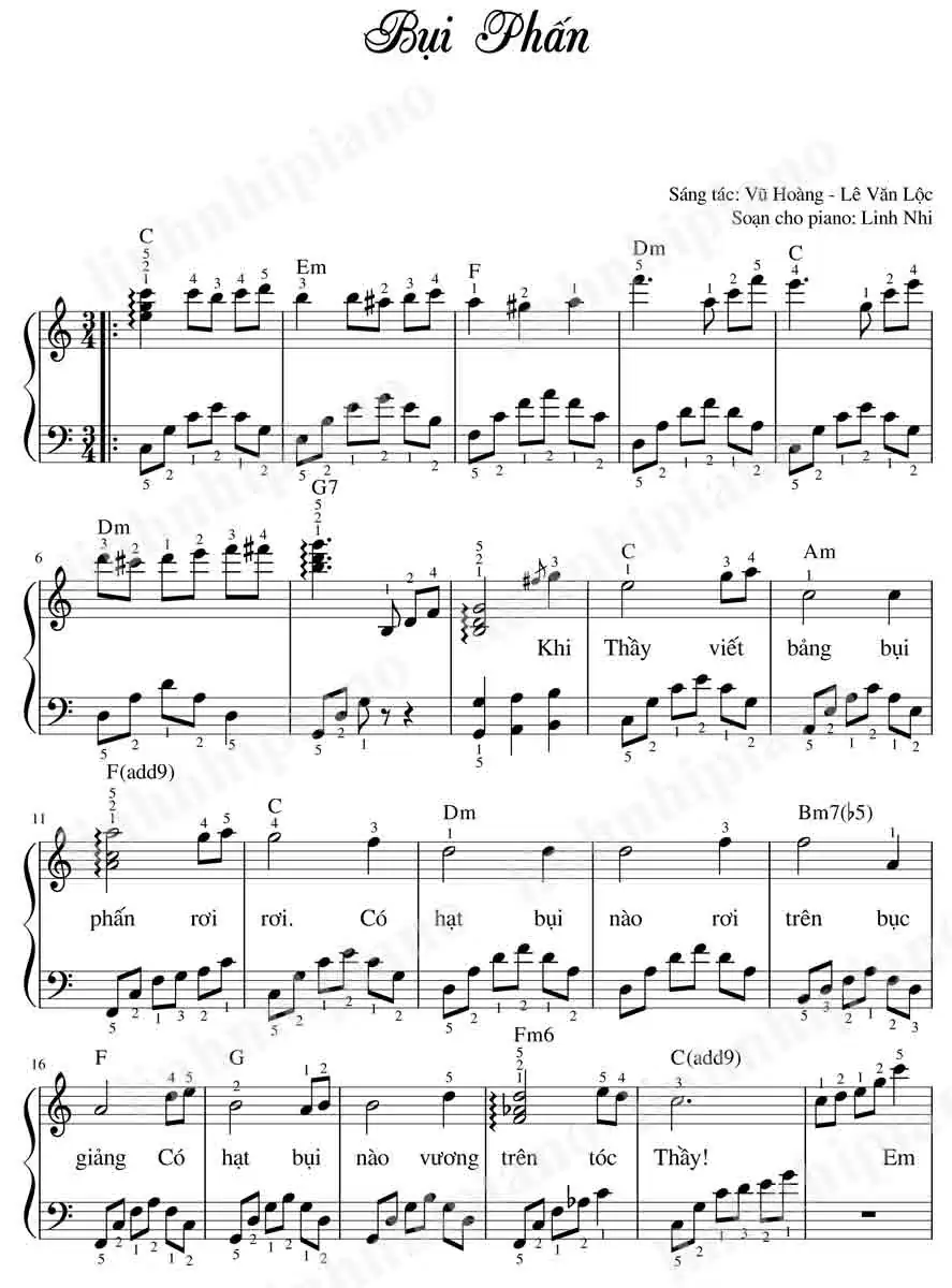 Bụi Phấn – Easy level 1 Bui Phan web