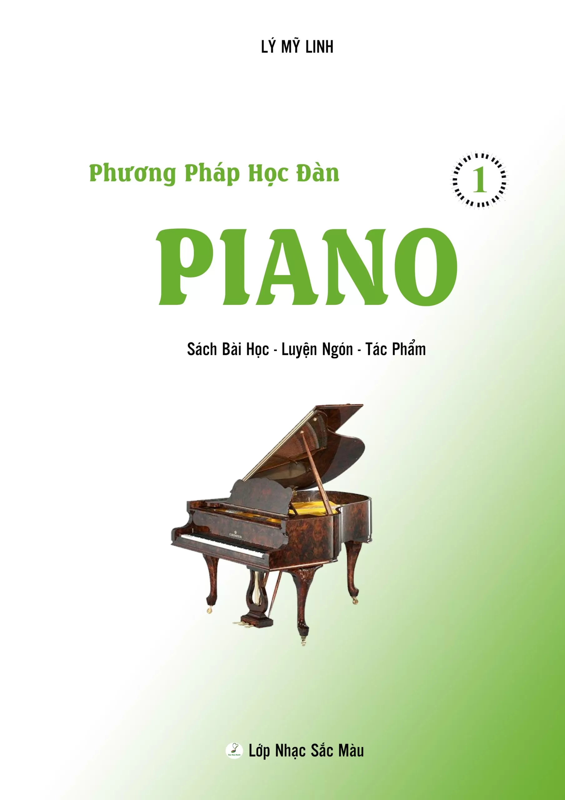 Phương Pháp Học Đàn Piano - Tập 1 1 Bia sach PIANO co ban 1 scaled