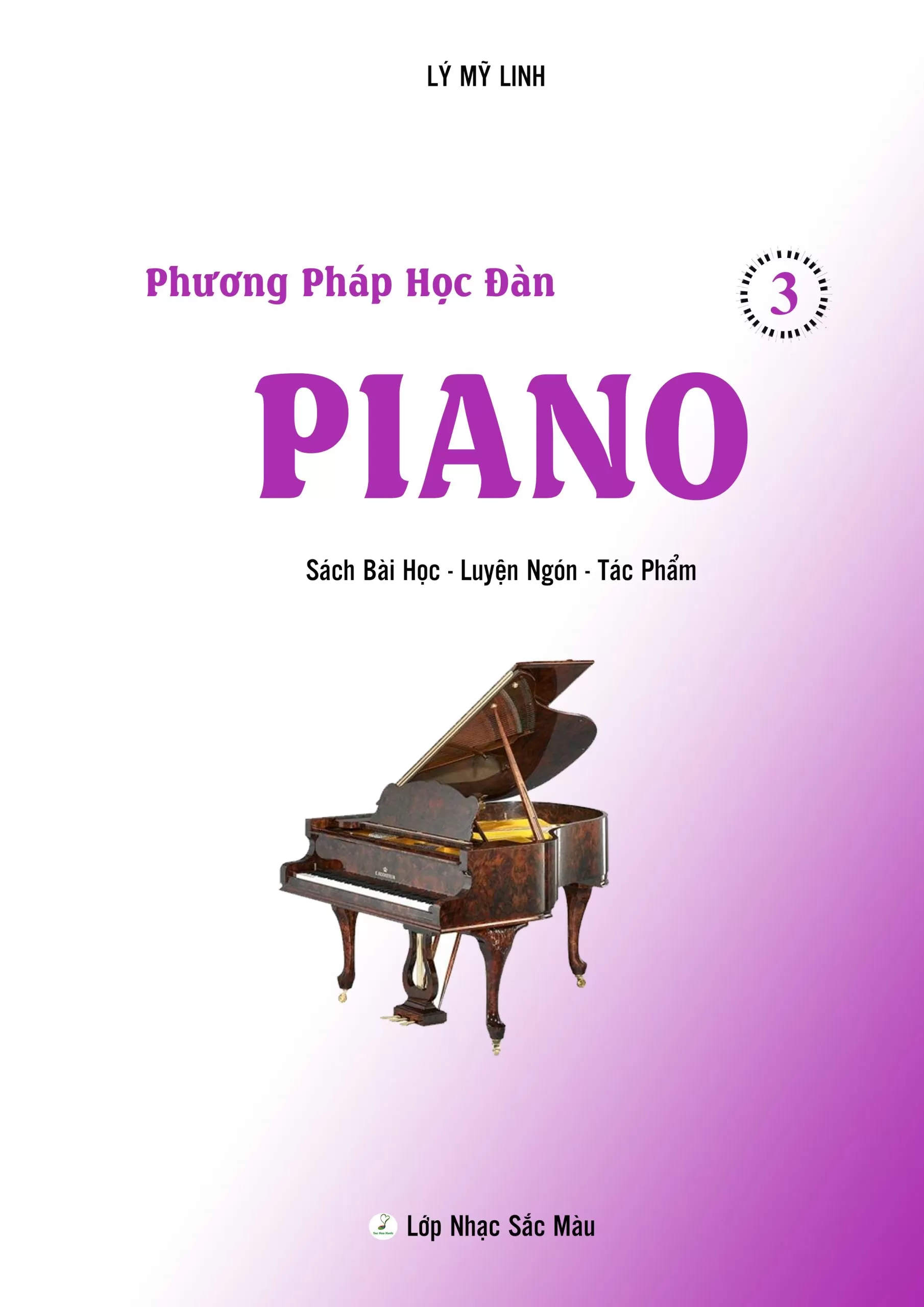 Phương Pháp Học Đàn Piano – Tập 3 1 Bia sach PIANO co ban 3 scaled